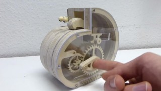 How to make a mechanical snail coin bank